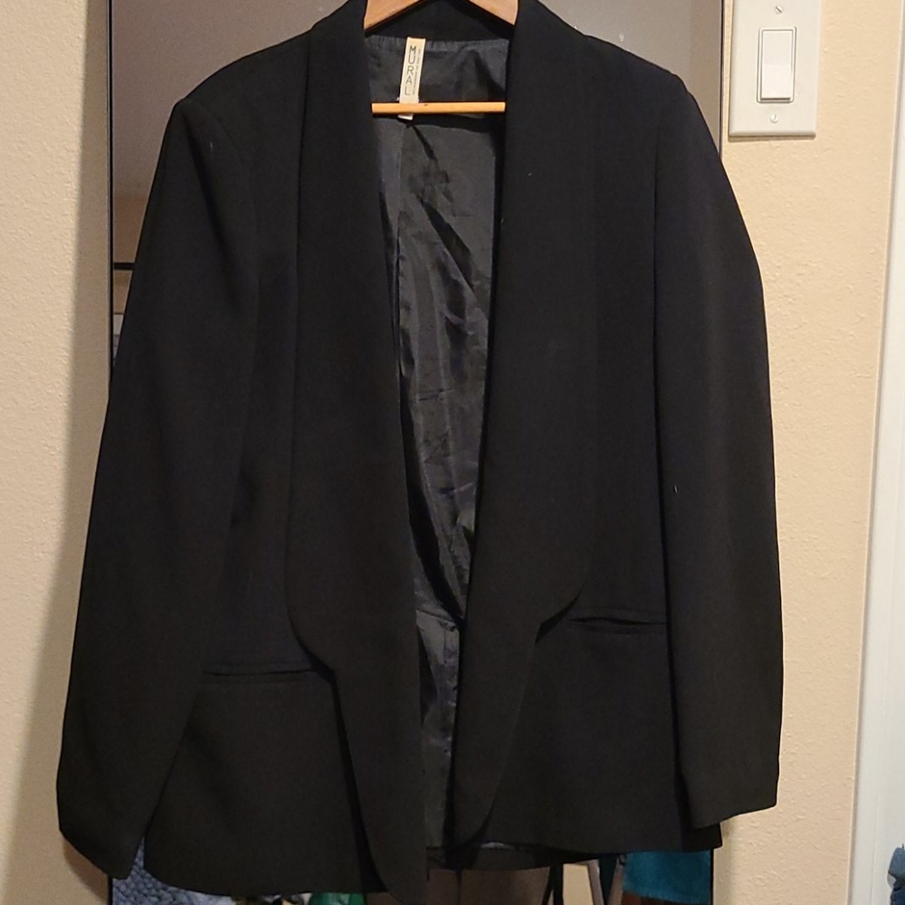MURAL Boyfriend Open Blazer